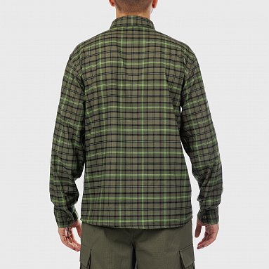 Рубашка Nike SB Flannel Button Up Shirt, цвет зеленый, артикул FN2567-222