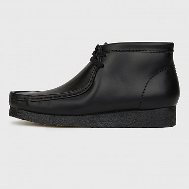 Ботинки Clarks Originals Wallabee Boot черный, артикул 26155512