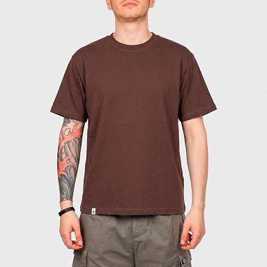 Футболка Edwin Oversize Basic Ts коричневый, артикул I035016.3RM.67