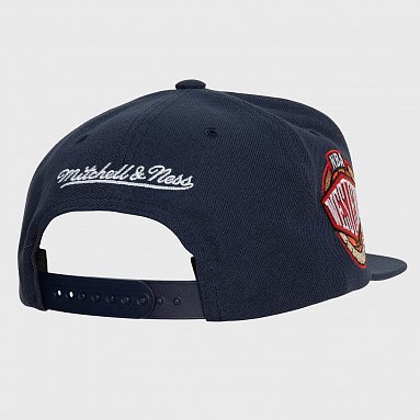 Бейсболка Mitchell & Ness Conference Patch Snapback Golden State Warriors, цвет синий, артикул HHSS5133-GSWYYPPPNAVY