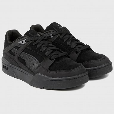 Кроссовки Puma Slipstream Suede, цвет черный, артикул 387547-01