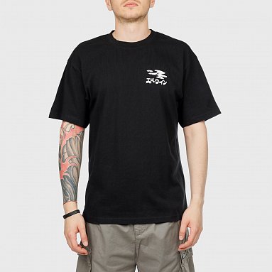 Футболка Edwin Stay Hydrated Ts черный, артикул I033490.89.67