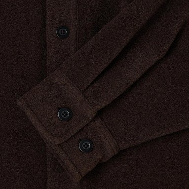 Рубашка Edwin Jowen Overshirt LS, цвет коричневый, артикул I032497.51.99