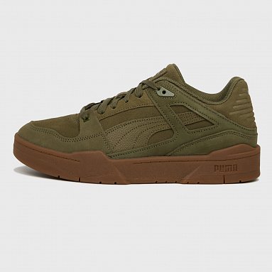 Кроссовки Puma Slipstream Suede зеленый, артикул 387547-03
