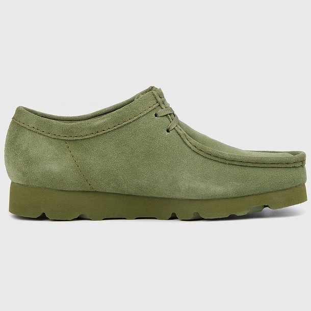 Ботинки Clarks Originals Wallabee Gore-Tex 26174044 (цвет: зеленый