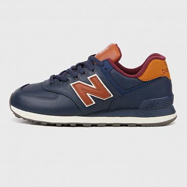 Кроссовки New Balance 574 синий, артикул ML574OMC/D