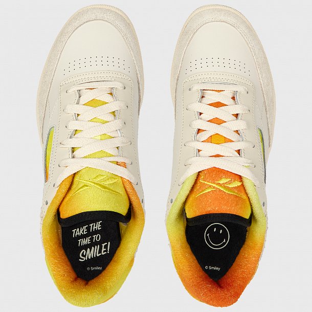 Кроссовки Reebok Club C 85 Smiley 50th Anniversary - фото 2