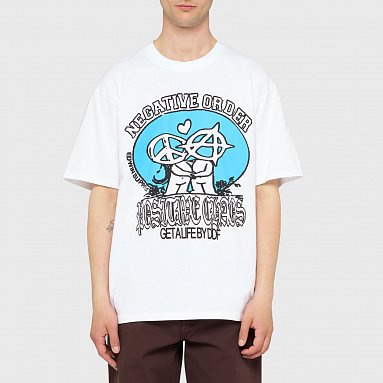 Футболка Edwin Positive Chaos Ts белый, артикул I036613.02.67