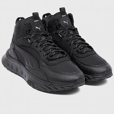 Кроссовки Puma Wild Rider Mid Core Ws , цвет черный, артикул 382003-01