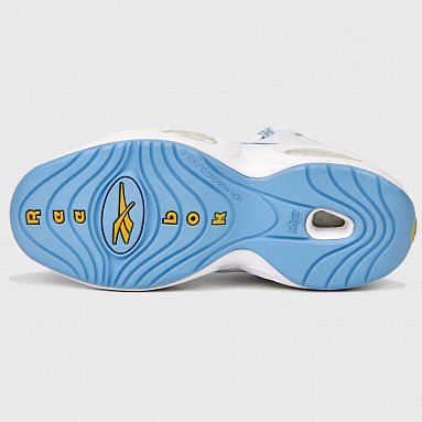 Кроссовки Reebok Question Mid Denver Nuggets, цвет белый, артикул GW8854