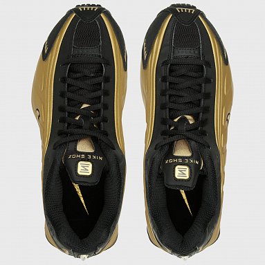 Кроссовки Nike Shox R4 W, цвет желтые, артикул AR3565-005