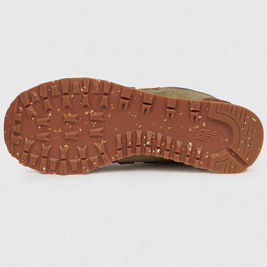 Кроссовки New Balance 574, цвет оливковый, артикул ML574SOJ/D