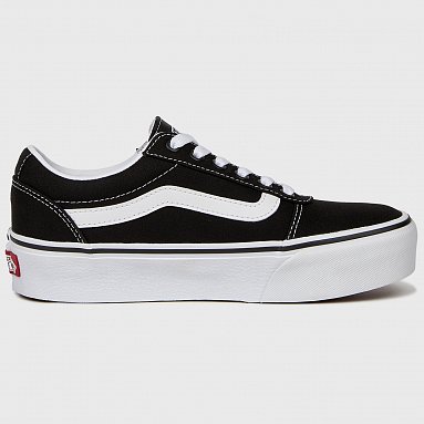 Кеды Vans Ward Platform Canvas Wmns, цвет черный, артикул VN0A3TLC1871
