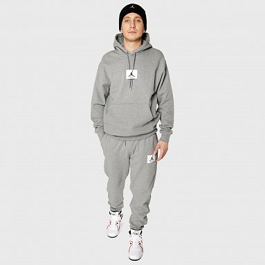 Брюки Jordan Flight Fleece , цвет серый, артикул DQ7468-091