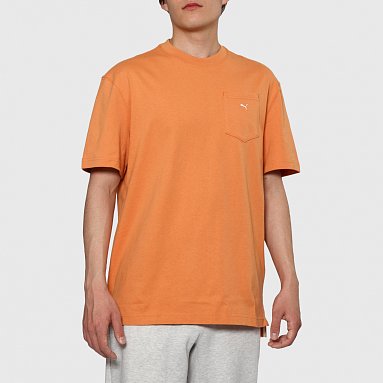 Футболка Puma Mmq Tee , цвет оранжевый, артикул 533463-74