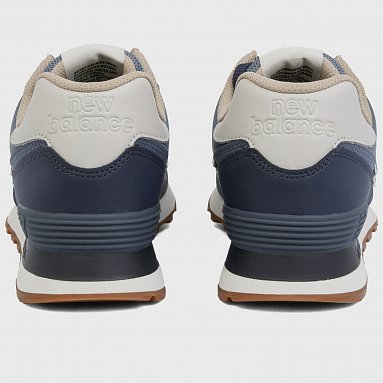 Кроссовки New Balance 574 Vegan, цвет синий, артикул U574VS2/D