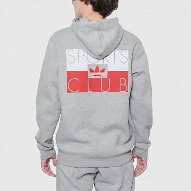 Толстовка adidas Originals Sports Club Hoodie, цвет , артикул HF4920