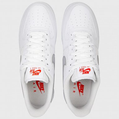 Кроссовки Nike Air Force 1 '07 Double Swoosh, цвет белый, артикул FD0666-100