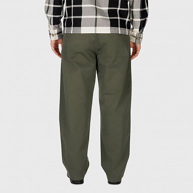 Брюки Carhartt Wip Brady Pant, цвет зеленый, артикул I035655.2ZX.06