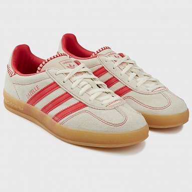 Кроссовки adidas Originals Gazelle Indoor W, цвет бежевый, артикул JS1402