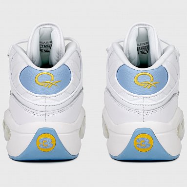Кроссовки Reebok Question Mid Denver Nuggets, цвет белый, артикул GW8854