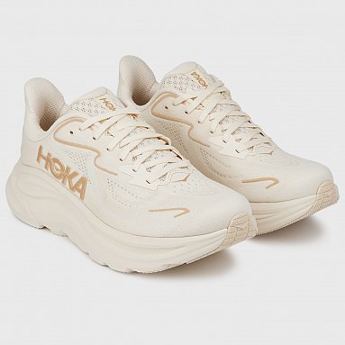 Кроссовки Hoka One One Clifton 10 W, цвет бежевый, артикул 1162031-VCH