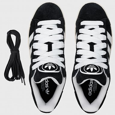 Кроссовки adidas Originals Campus 00s, цвет черный, артикул HQ8708