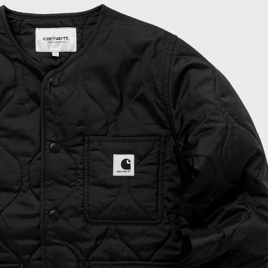 Куртка лайнер Carhartt Wip W Skyler Liner, цвет черный, артикул I031602.89.XX