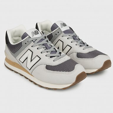 Кроссовки New Balance 574, цвет серый, артикул U57418X/D