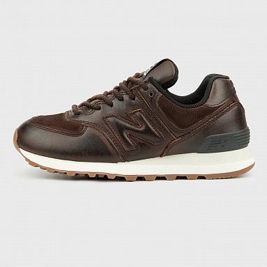 Кроссовки New Balance 574 коричневый, артикул W574HM/B
