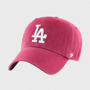 Бейсболка '47 Brand Clean Up Los Angeles Dodgers красный, артикул B-NLRGW12GWS-CA