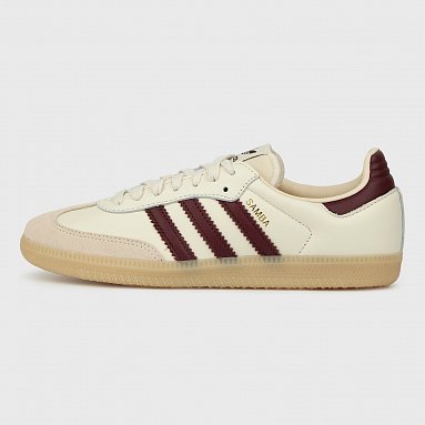 Кроссовки adidas Originals Samba OG W бежевый, артикул JS3830
