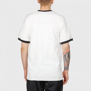Футболка adidas 3-Stripes Tee, цвет белый, артикул IA4846