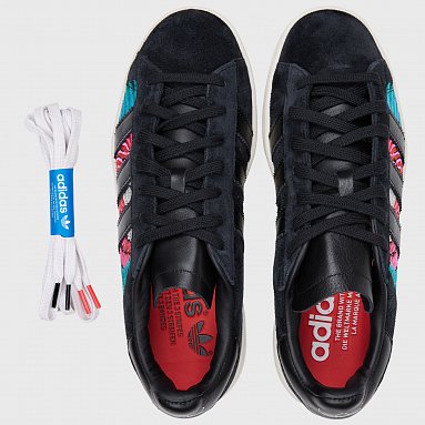 Кроссовки adidas Originals Campus 00s Nottinghill Carnival, цвет черный, артикул HQ6639