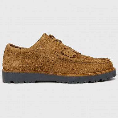Лоферы Fred Perry Low Kenney Hairy Suede, цвет коричневый, артикул B7308-644