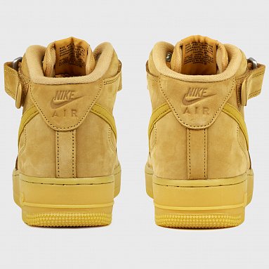 Кроссовки Nike Air Force 1 Mid '07, цвет коричневый, артикул DJ9158-200