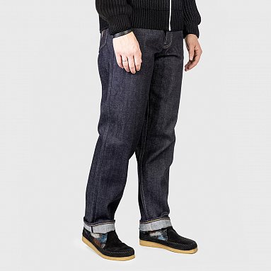 Мужские джинсы Edwin Loose Fit Jeans Kurabo Recycle Denim Red Selvage 14oz синий, артикул I034256.01.99