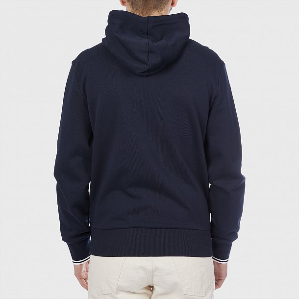 Толстовка Fred Perry Hooded Zip Through Sweatshirt - фото 1