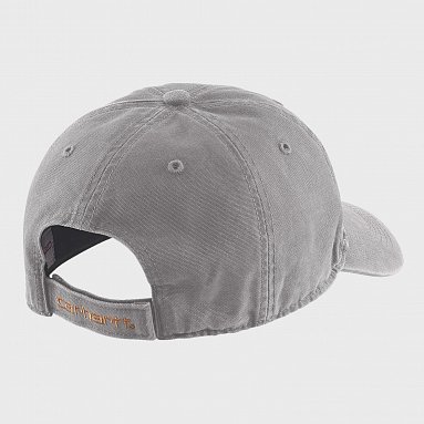 Бейсболка Carhartt Canvas Cap, цвет серый, артикул 100289-APH