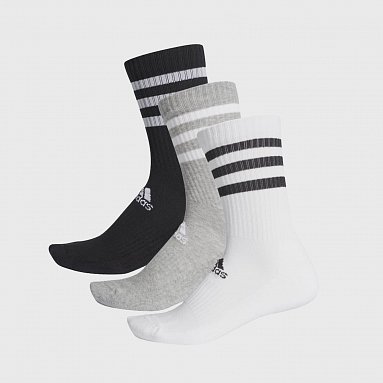 Носки Adidas 3-Stripers Cushioned , артикул DZ9345