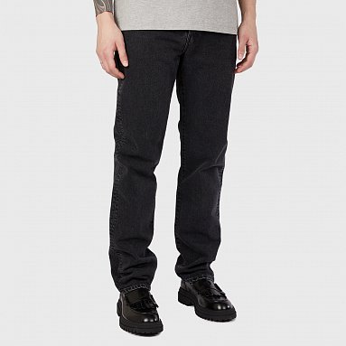 Мужские джинсы Edwin Loose Straight Kaihara Right Hand Black Denim 13oz черный, артикул I030697.89.OC