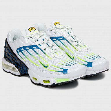 Кроссовки Nike Air Max Plus 3 GS, цвет белый, артикул DV7138-100