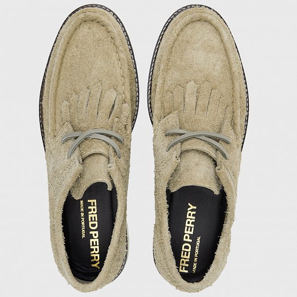 Лоферы Fred Perry Low Kenney Hairy Suede B7308-U54 (цвет: серый