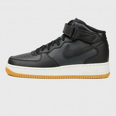 Кроссовки Nike Air Force 1 Mid '07 Lx черный, артикул DV7585-001