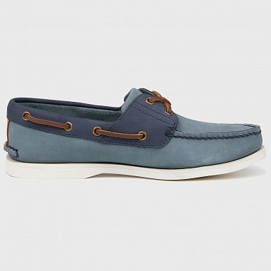 Мокасины Timberland 2 Eye Classic Boat, цвет синий, артикул TB0A2PB8ES21