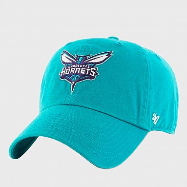 Бейсболка '47 Brand Clean Up Charlotte Hornets синий, артикул K-RGW47GWS-NUB