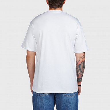 Футболка Edwin High Life Low Levels Chest Ts, цвет белый, артикул I035025.02.67