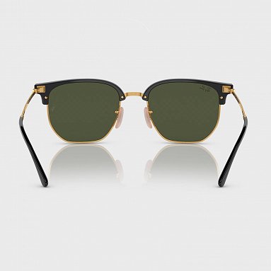 Очки Ray-Ban New Clubmaster, цвет коричневый, артикул RB4416 601/31