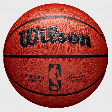 Мяч Баскетбольный Wilson Authentic Indoor Comp коричневый, артикул WTB7100XB07