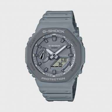 Часы Casio G-Shock GA-2110ET-8AER серый, артикул GA-2110ET-8AER